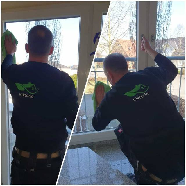 Fensterreinigung durch unser Team